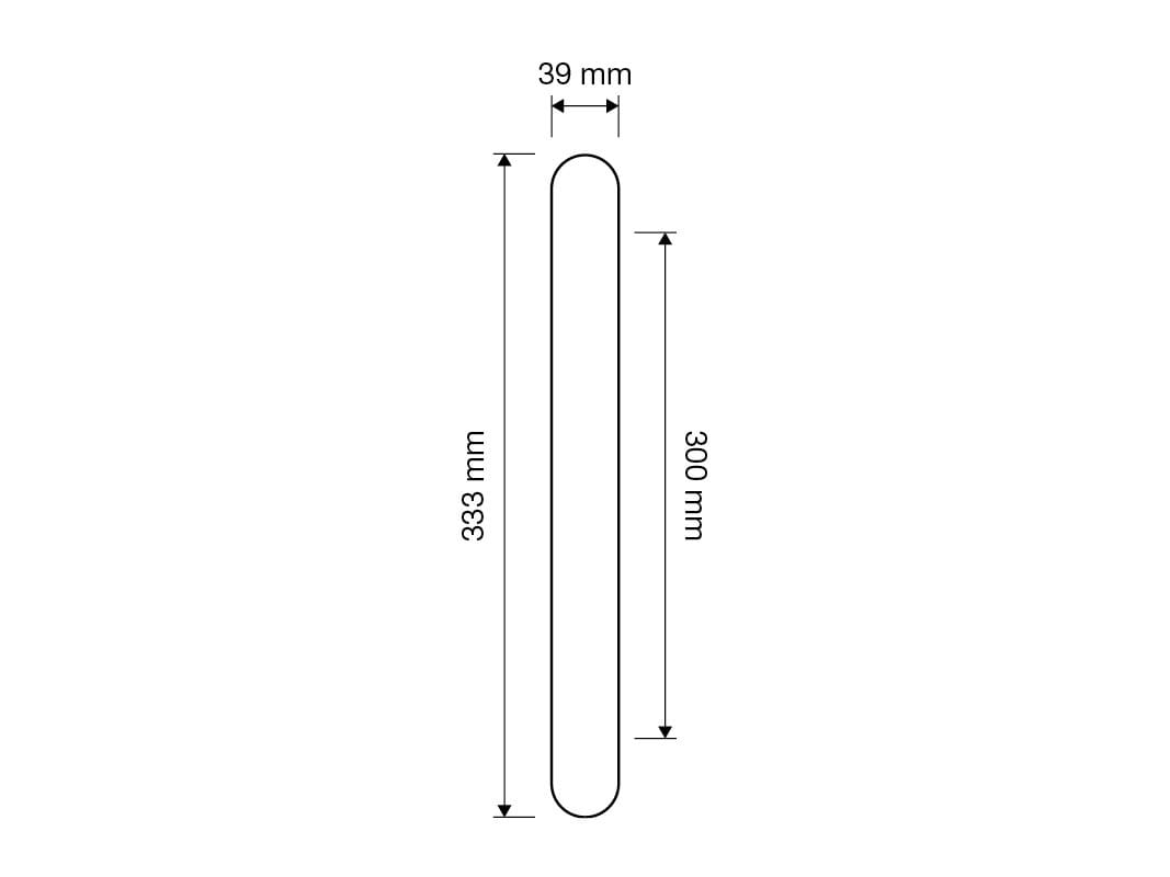 Латунная ручка LINEA CALI' ARCH-00080132 - Вид №1