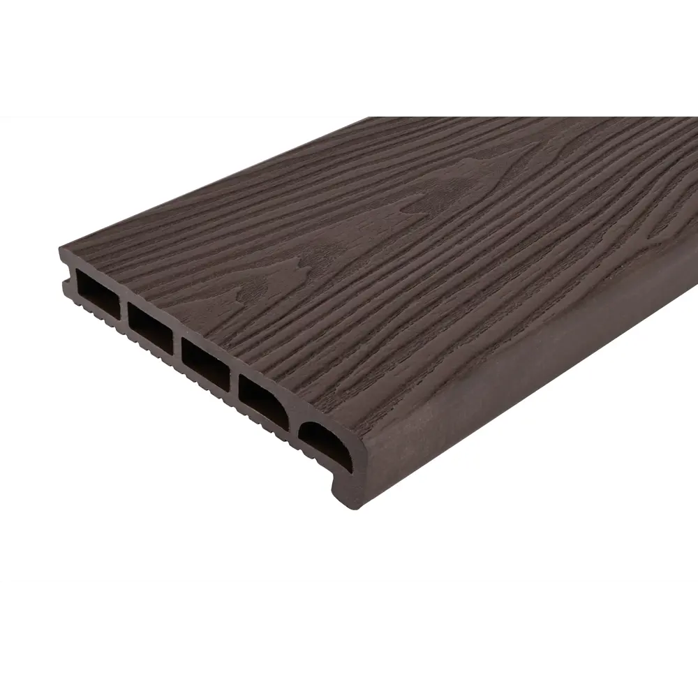 T-DECKS Прямая полуступень из ДПК 35x170x3000 мм венге 88779125 STLM-1013525