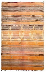 AFOLKI Прямоугольный шерстяной коврик с рисунком Boujad Ta660be