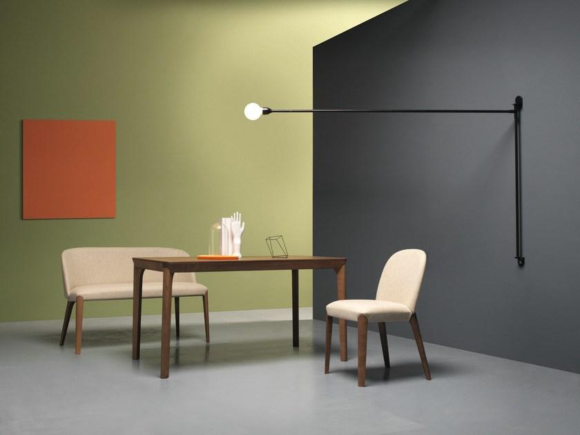 Very Wood Штабелируемый стул из ткани Bellevue sun-id-1347580 - Вид №3