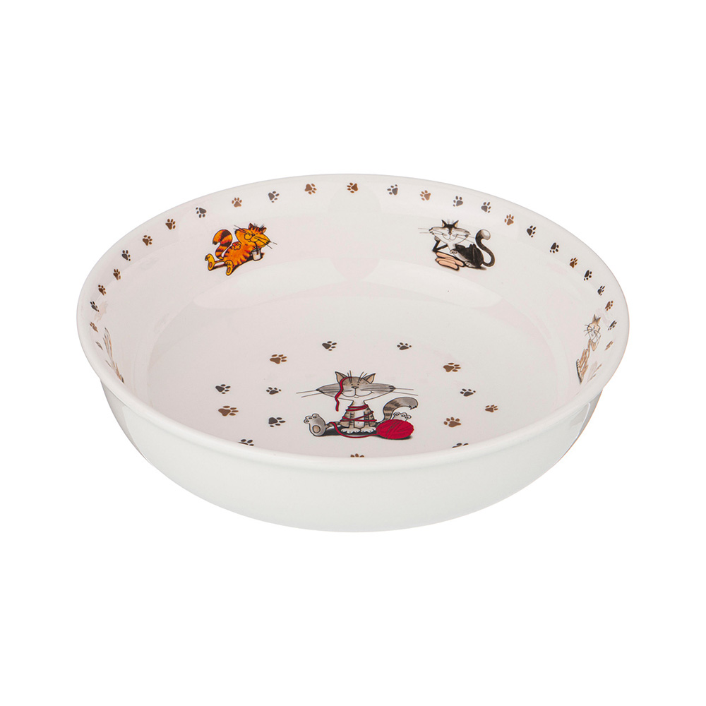 359-671 Посуда фарфоровая САЛАТНИК "ВЕСЕЛЫЕ ДРУЗЬЯ" 1000 мл Lefard 