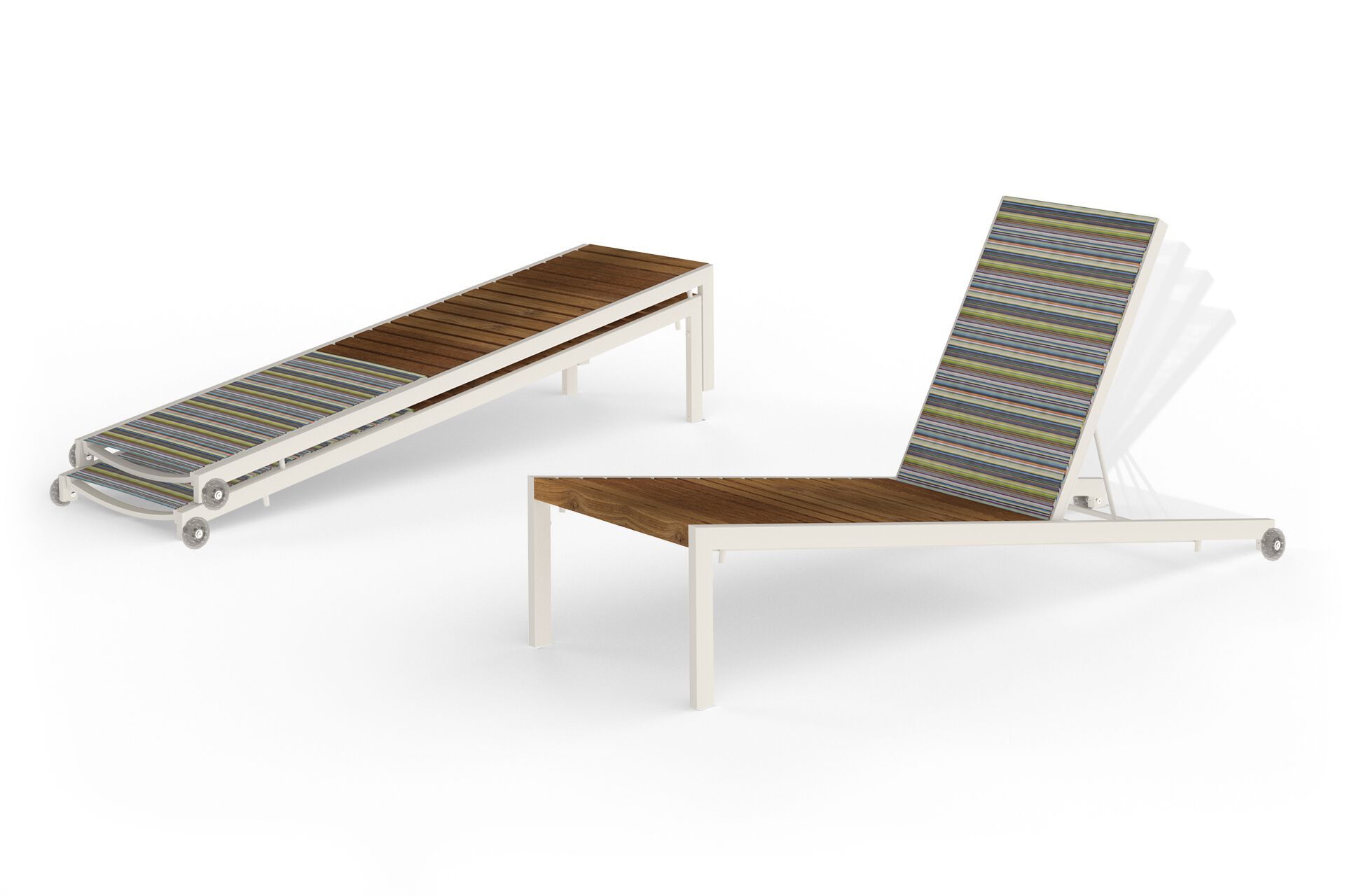 Штабелируемая Садовая кровать из тикового дерева и Batyline® MAMAGREEN ARCH-00115271 - Вид №6