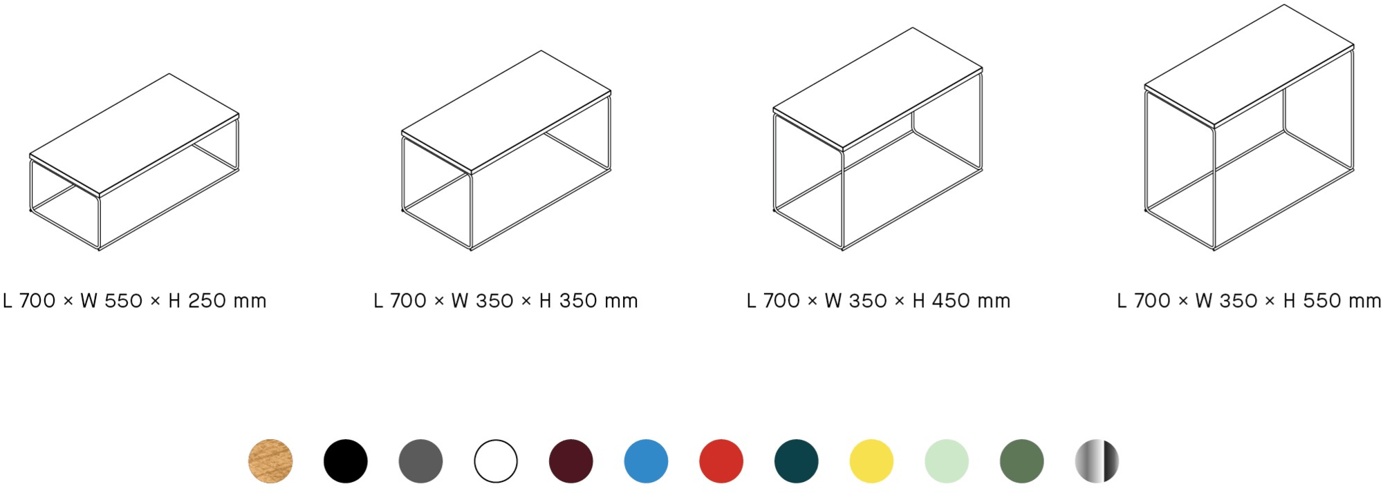 LOEHR Прямоугольный журнальный столик из мдф Tangram sun-id-1353934 - Вид №2