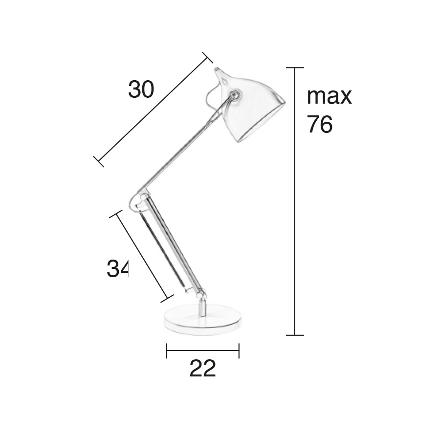 Лампа Reader, матовая желтая Zuiver 5200002 - Вид №9