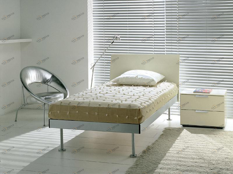 EmmeBi Односпальная кровать из лакированной древесины sun-id-1413217