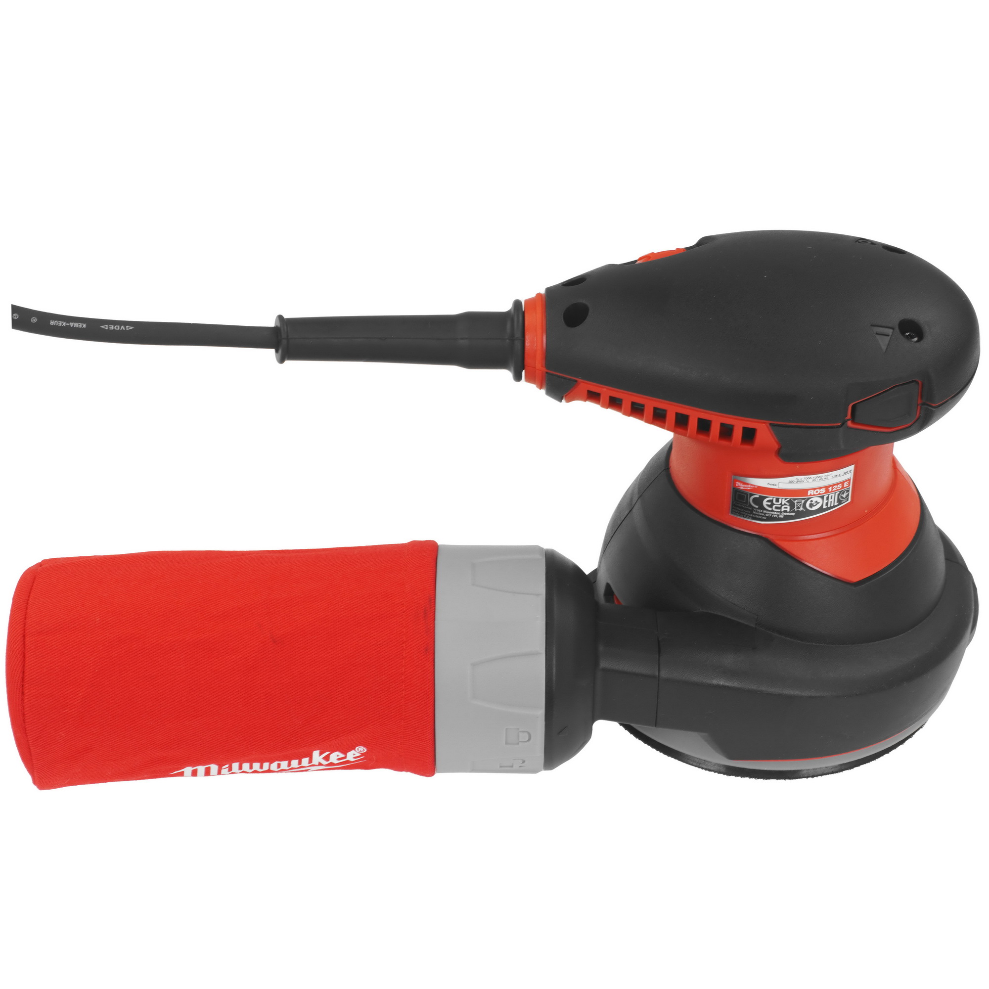 Эксцентриковая шлифмашинка Milwaukee ROS 125 E 5477890 STDN-0112397 - Вид №3