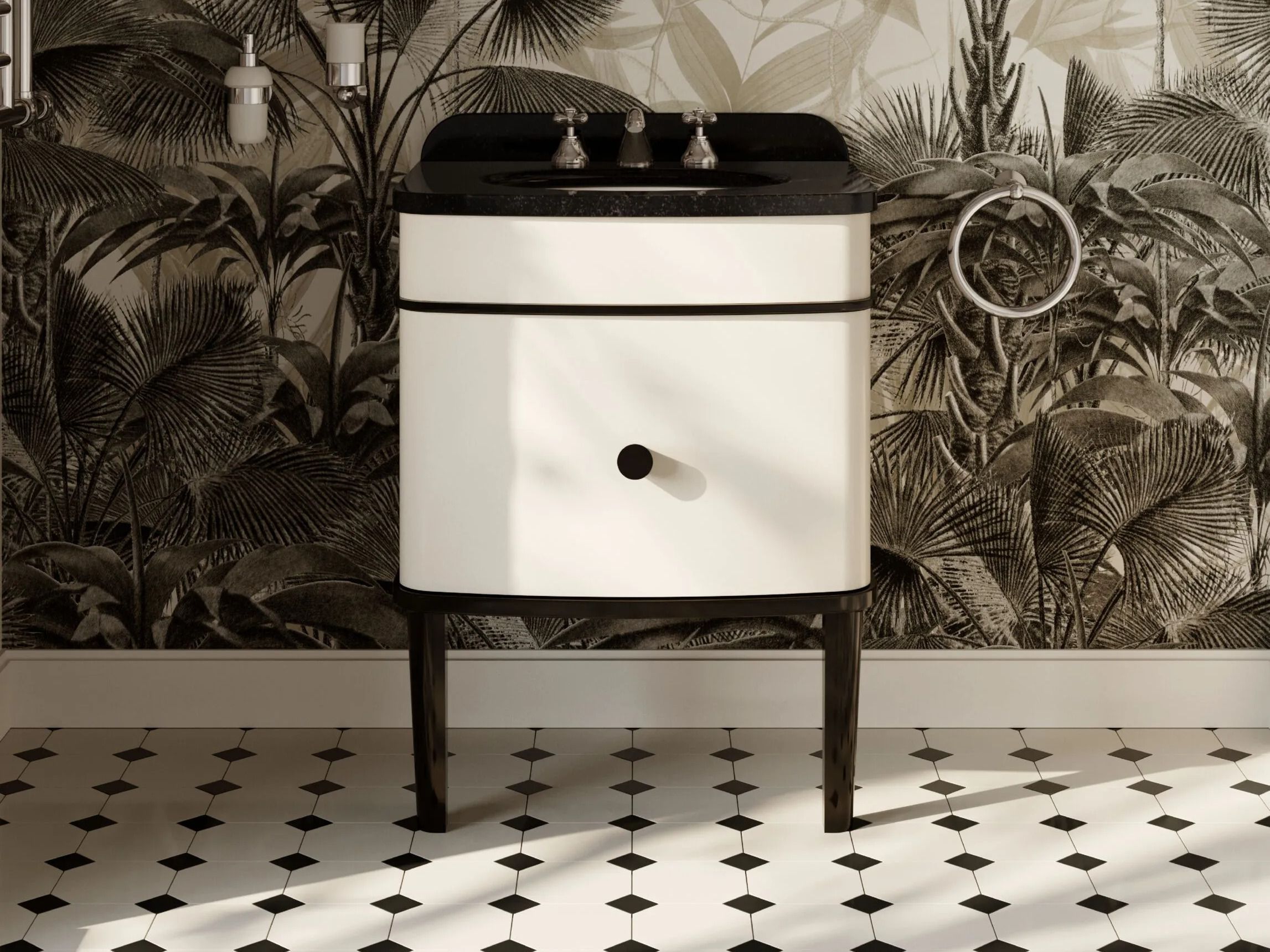 Напольный умывальник Devon&Devon MUSIC JUNIOR ARCH-00061567