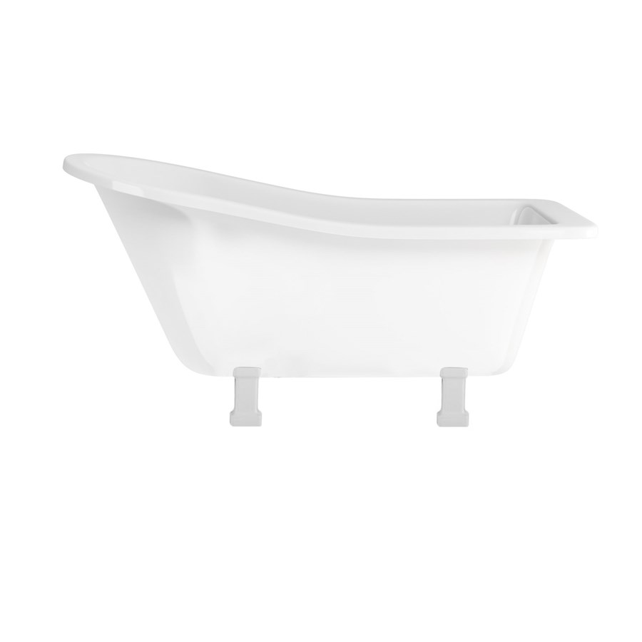 Burlington Бакингемские тапочки для ванн со стандартными ножками с ножками Period в Chrome E6 E9 CHR  - Вид №7
