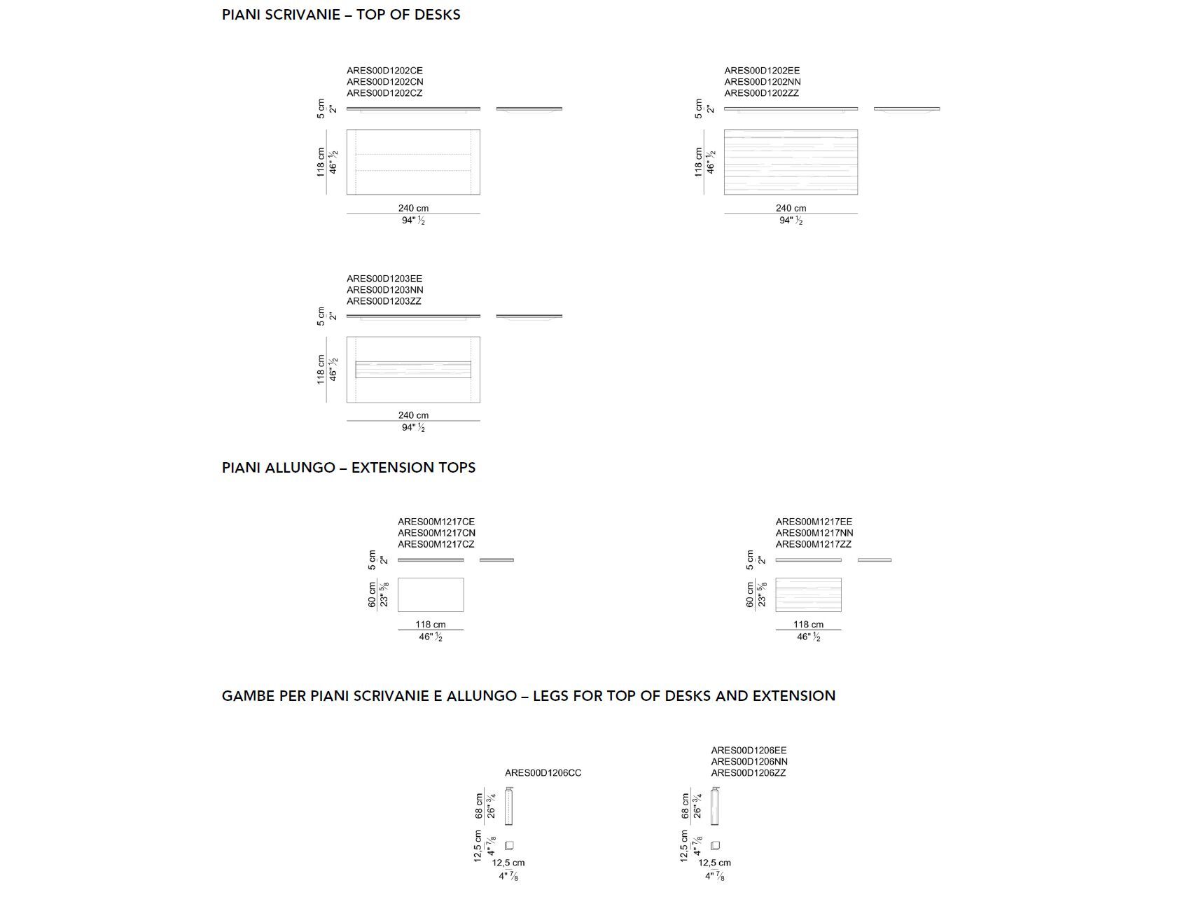 Прямоугольный стол из меламинированной кожи i 4 Mariani ARCH-00115045 - Вид №10