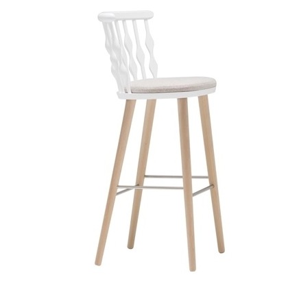 044395 Барный стул Andreu World Nub - Вид №3