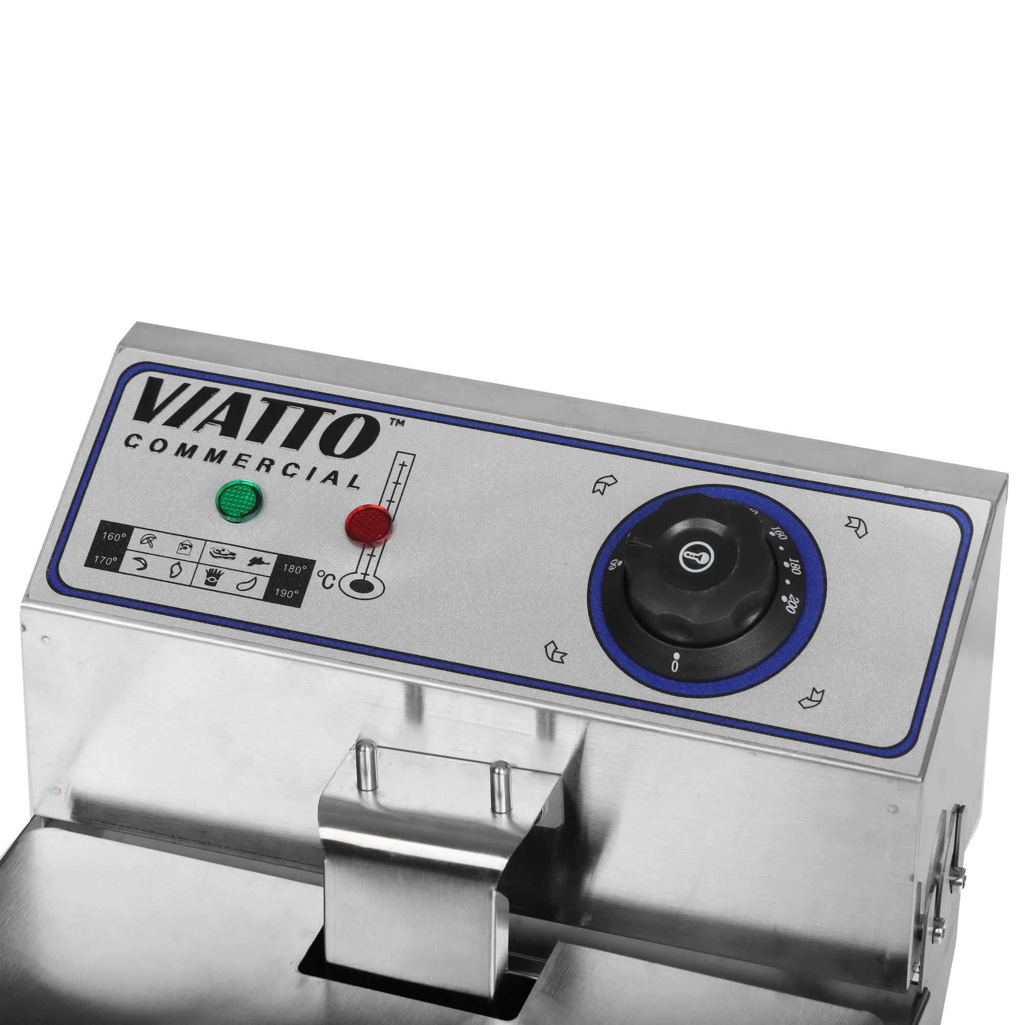 9909638 Фритюрница VIATTO EF‑6L серебристый STDN-0085824 - Вид №4