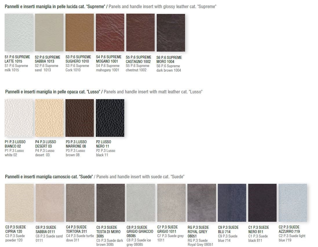 Раздвижные двери из кожи и стекла Longhi Aluminiun Chic-Doors ARCH-00061555 - Вид №23