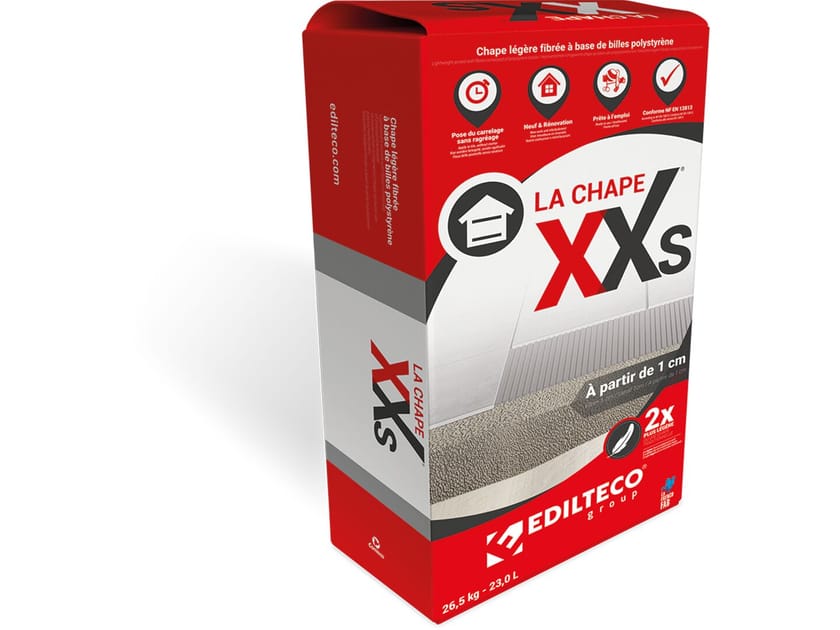 Теплоизоляционная легкая предварительно смешанная стяжка EDILTECO Group Isolcap ARCH-00047197