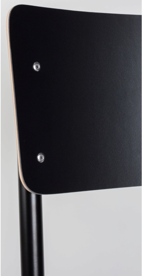 Стул Back to School черный Zuiver 1008201 - Вид №3