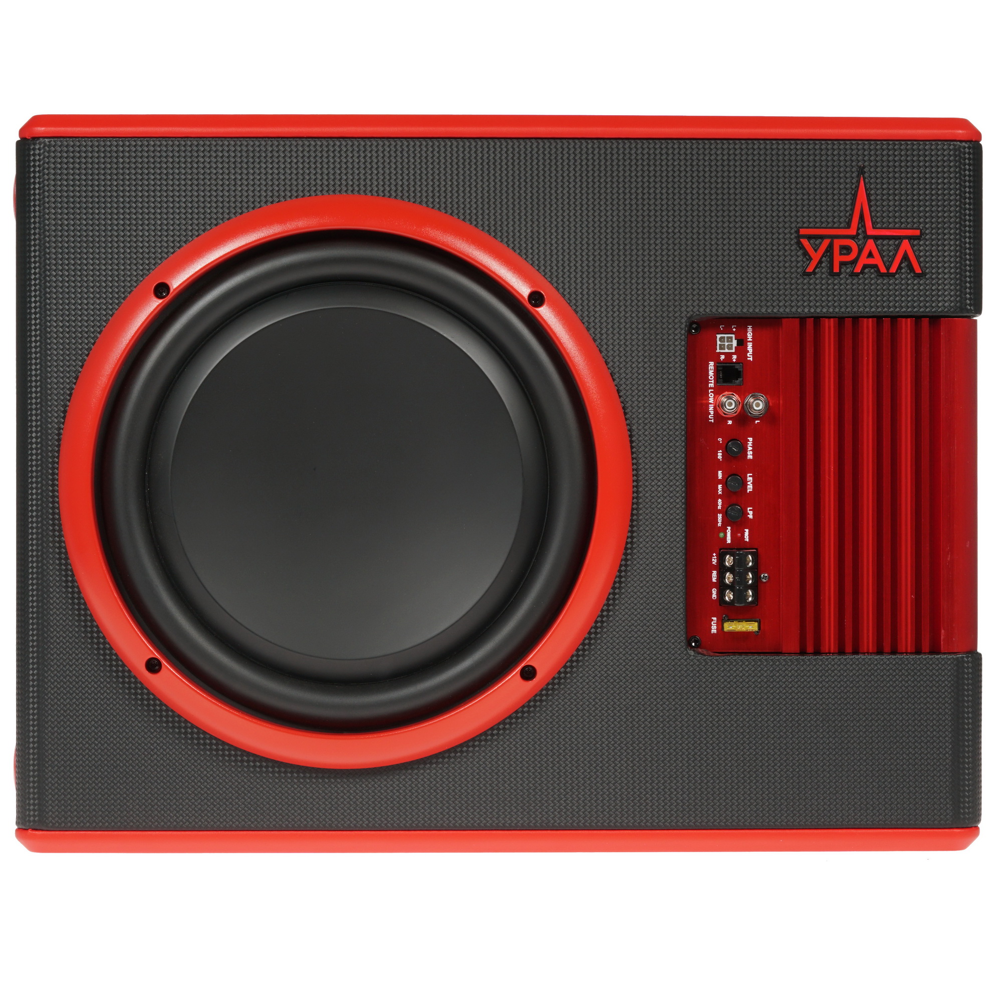 1694815 Автосабвуфер активный Ural АС-У12А STDN-0005998 - Вид №1