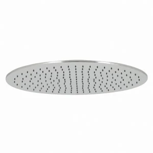 Лейка дождевого душа овальная 50x28 без шарового шарнира  Neptune slim NOKEN 100098844  CHROME