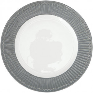 Блюдо Alice stone grey 27 см
