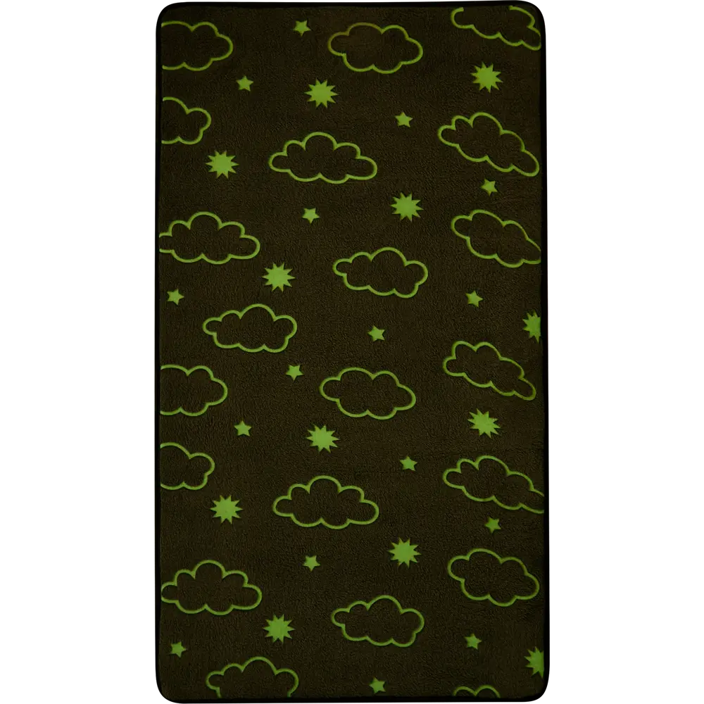 Коврик полиэстер Облака 60x110 см цвет серый 84347383 STLM-2056089 Santreyd  - Вид №4
