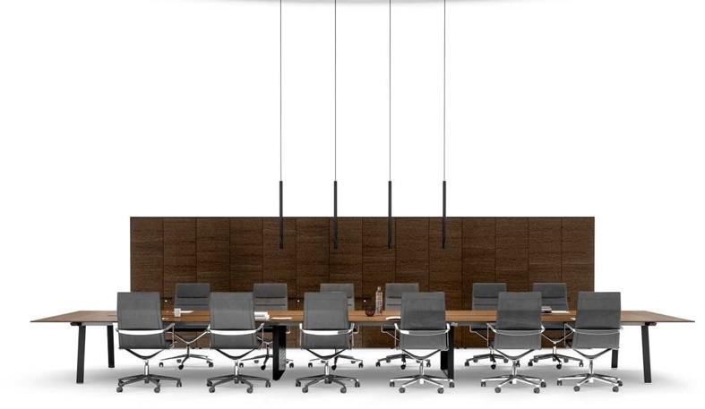 Bralco Модульный стол для совещаний из дуба Take off sun-id-1513294 - Вид №1