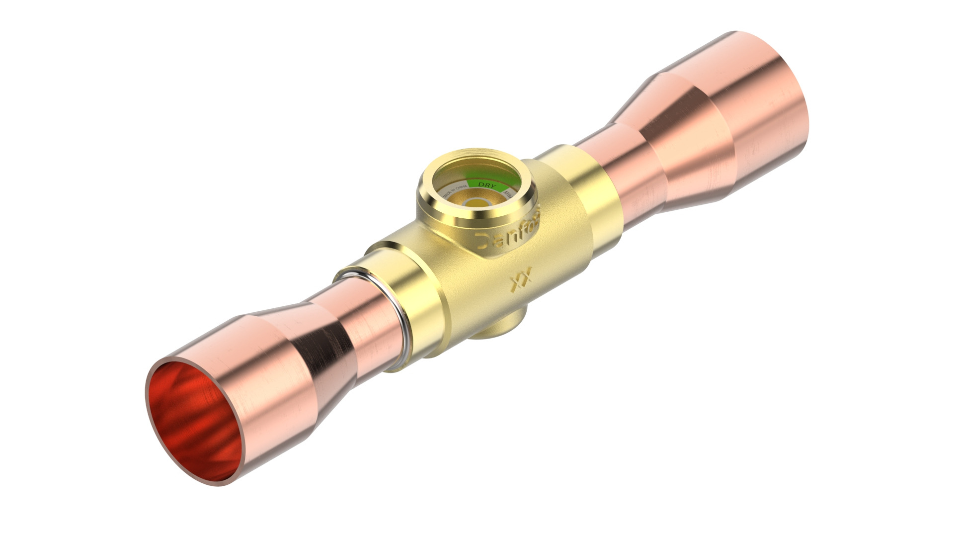 Danfoss SGN — Смотровые стекла с индикатором влажности SGN 12 Смотровое стекло 014-0183  - Вид №7