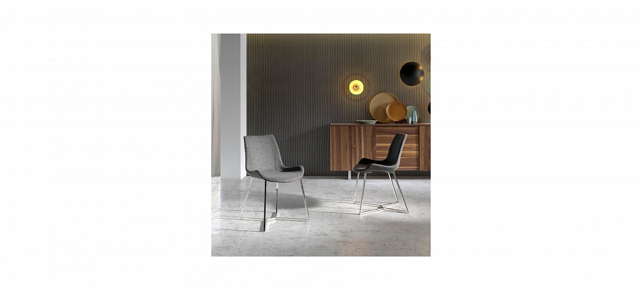 Стул F3217 от Angel Cerda ANGEL CERDA  241821 Серый  - Вид №2