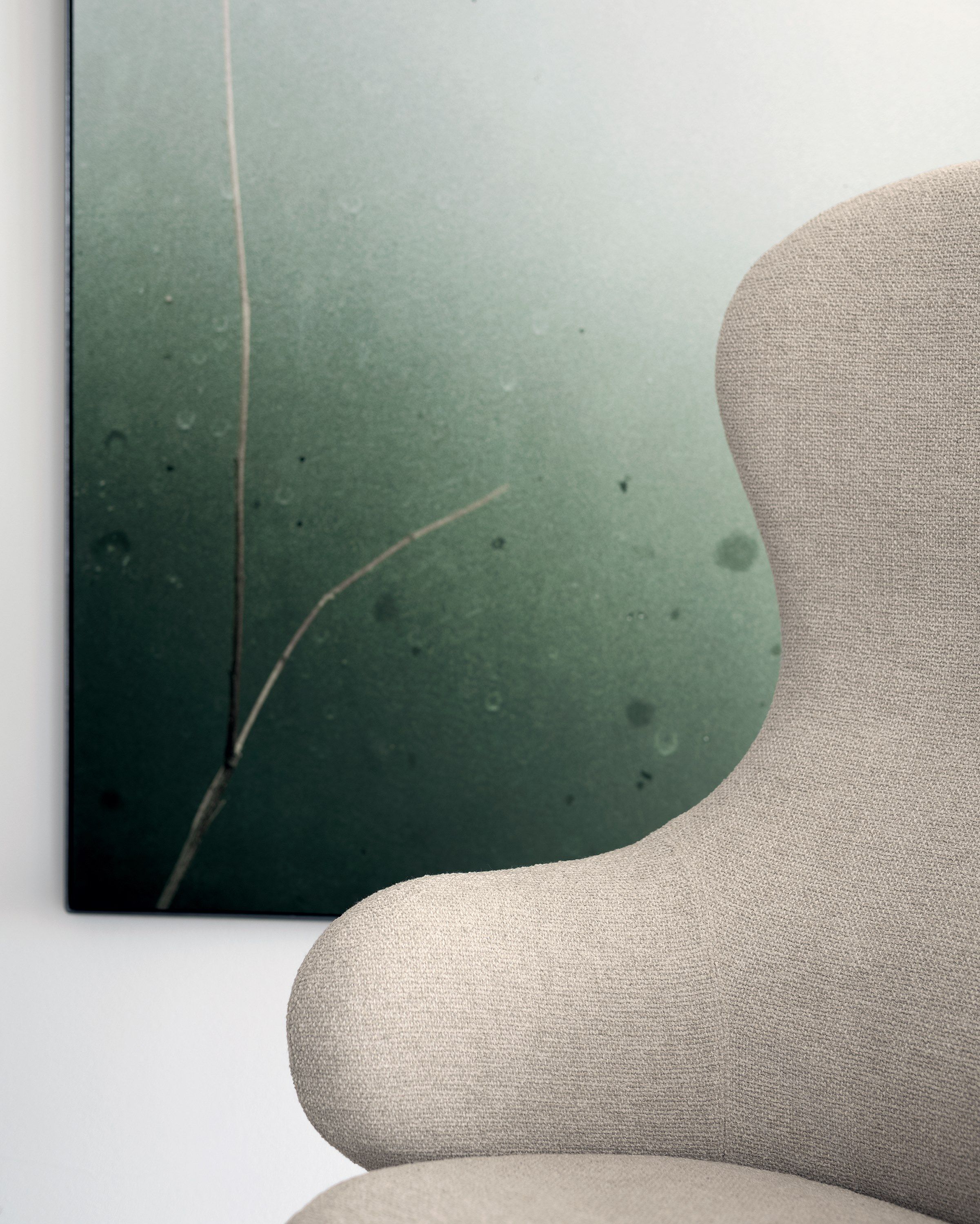 Вращающееся кресло с самотяжеляющимся механизмом Kristalia Dua ARCH-00038731 - Вид №9