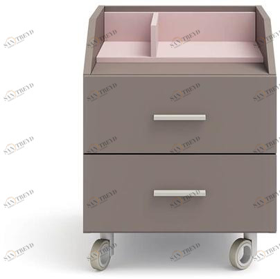 Nidi Прикроватная тумба с ящиками на колесиках sun-id-1438318