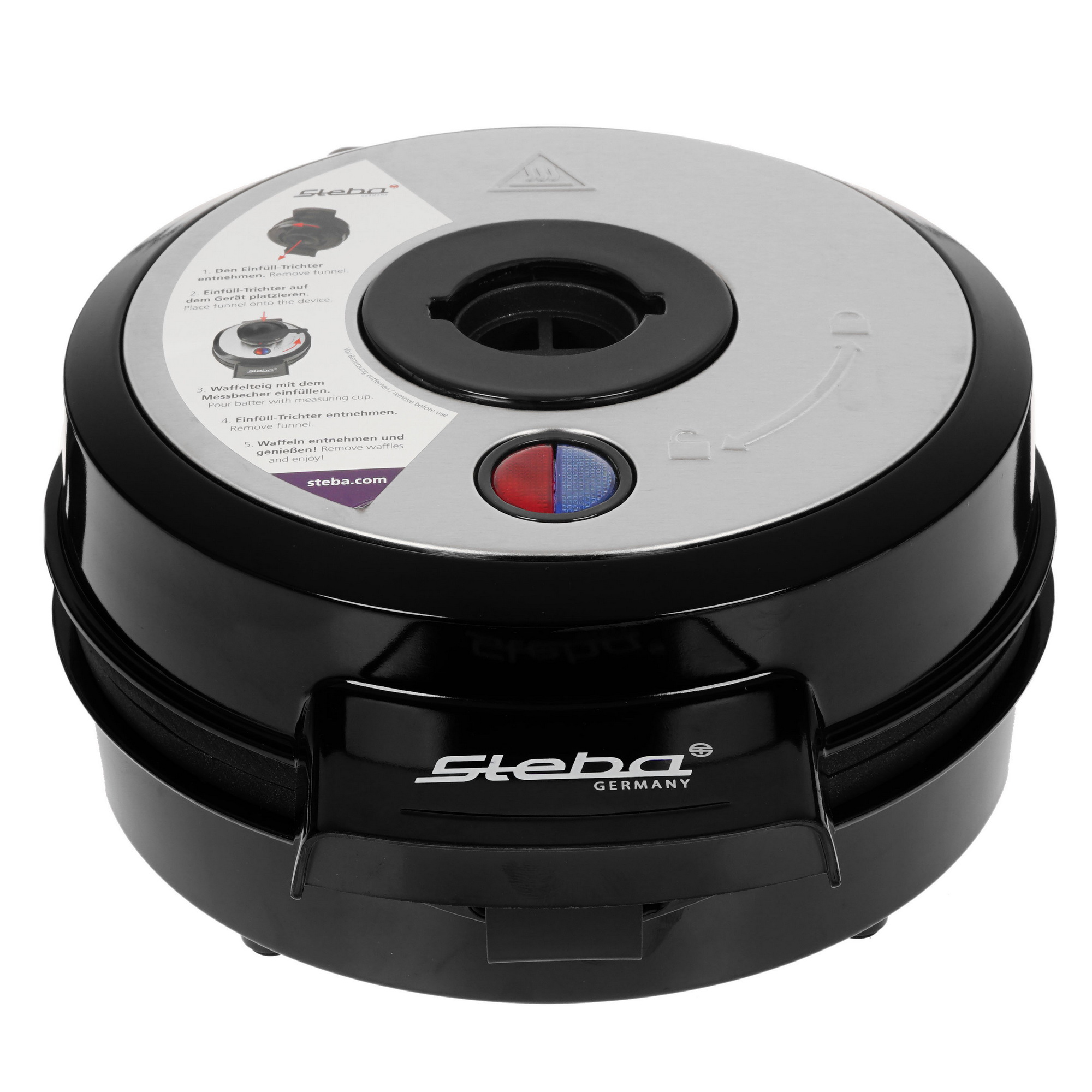 8117365 Вафельница Steba WE 20 Volkano черный STDN-0018302 - Вид №2