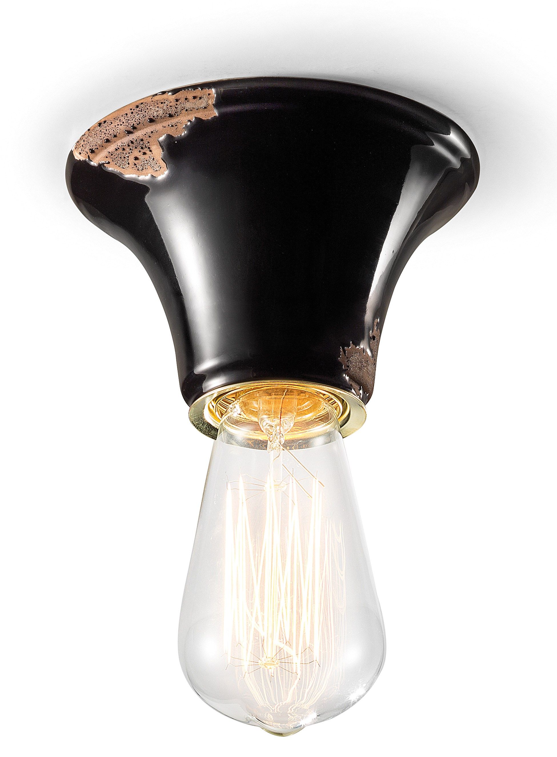 Круглый керамический потолочный светильник FERROLUCE Винтаж ARCH-00030912 - Вид №18