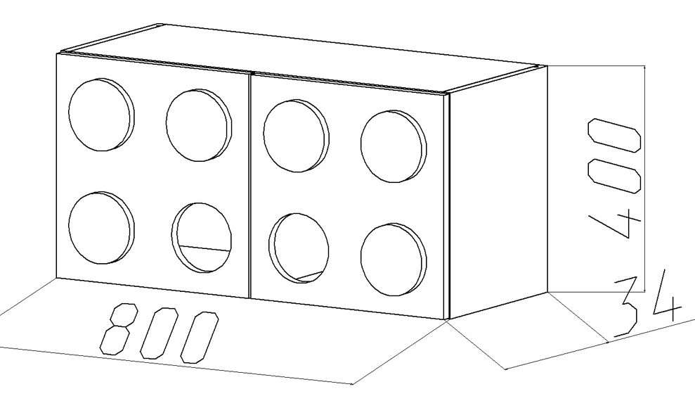 Полка детская навесная горизонтальная "Леголенд" МАНДАРИН ЛЕГОЛЕНД 179560 Белый;розовый Santreyd  - Вид №3