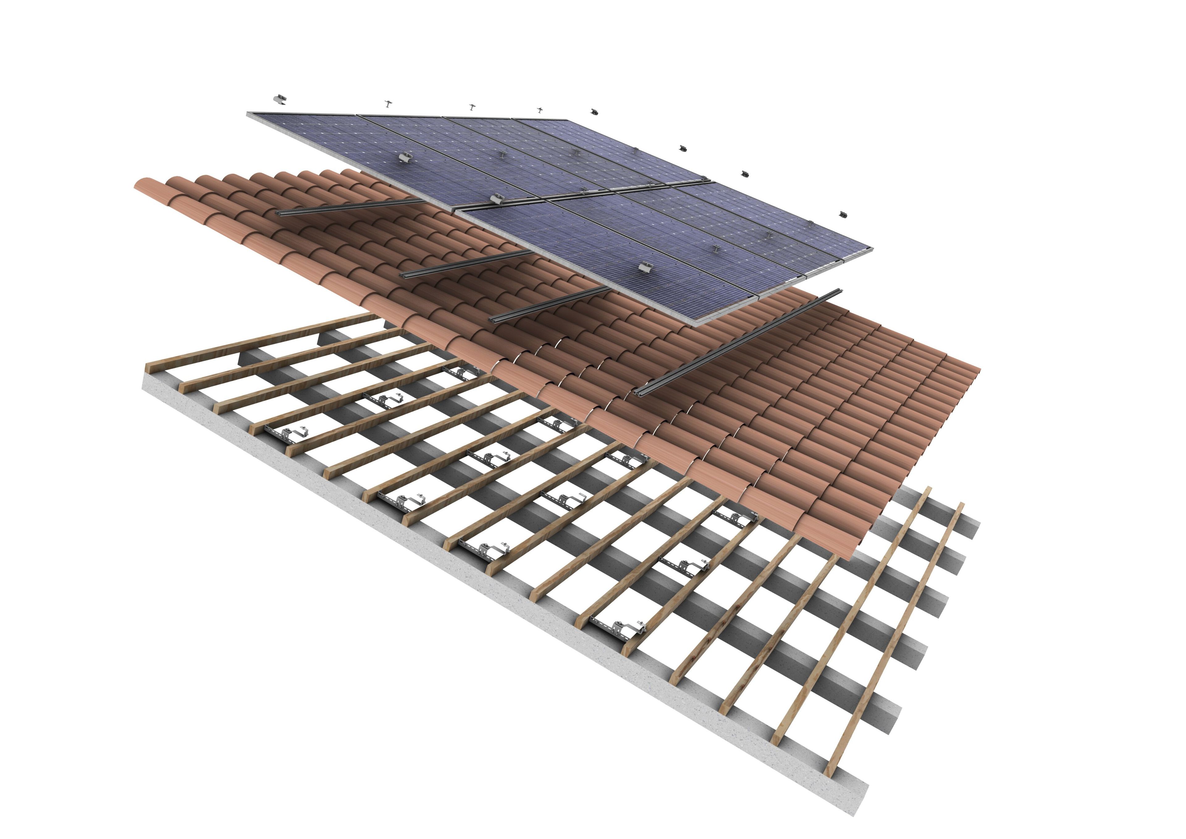 Поддержка фотоэлектрической системы ECOBEL EASY ReGOLI® ARCH-00061743 - Вид №1