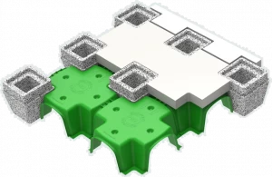 PONTAROLO Купола для вентилируемого подвесного помещения со встроенной теплоизоляцией