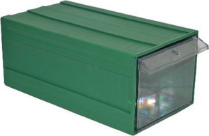 90503013 Контейнер 8.5x4x8.5 см пластик цвет зеленый 4004 АВТОЭЛЕКТРИКА STLM-0255874