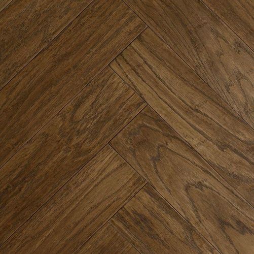 Паркет Ёлка Arti Parchetto Bruno (коричневый) Дуб Селект с брашью (Текстурированная) 500х110 мм 4900200005