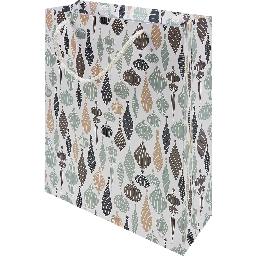 Пакет подарочный «Сосульки» 25.5х36 см Симфония STLM-2118099