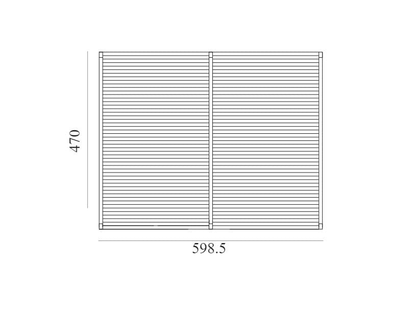 Кедровая беседка Exteta Zen Line ARCH-00098824 - Вид №12