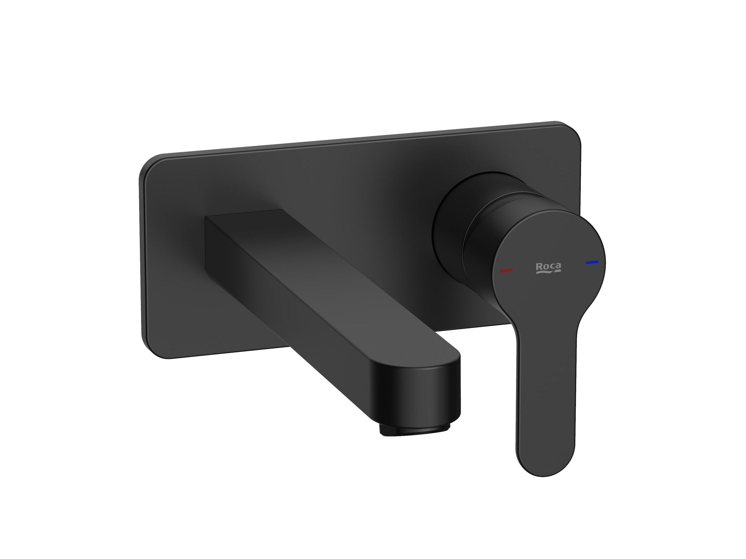 Латунный настенный смеситель для раковины с 2 отверстиями без слива Roca L20 ARCH-00122260