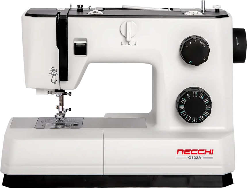 90842284 Швейная машина электронная Necchi Q132A 1000 ст/мин цвет белый STLM-1077410