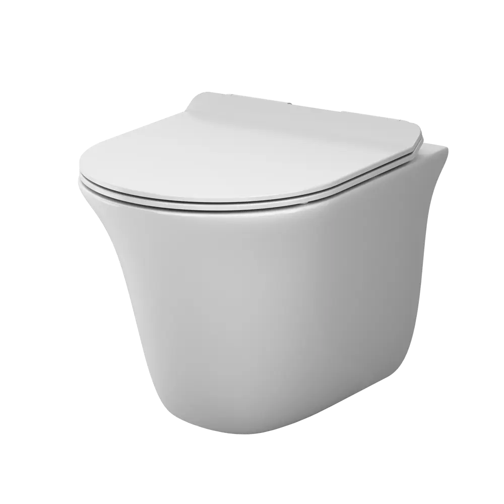 Комплект инсталляции Aquatek Pneumo N 49 с безободковым унитазом AM.PM Force клавиша Aquatek Pnn-0000003 серая Pneumo N49 STLM-2155781 - Вид №11