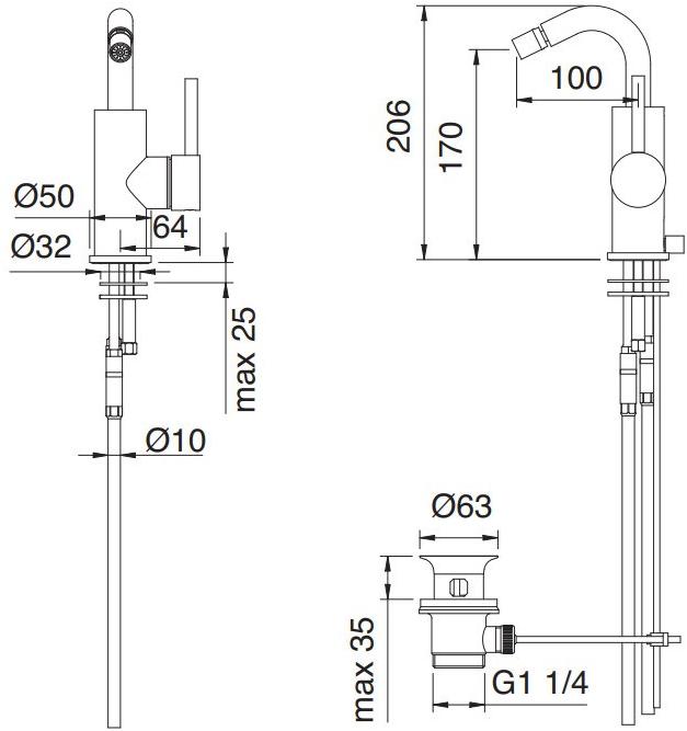 Rubinetterie Treemme X-change_mono sun-id-1410795 - Вид №1