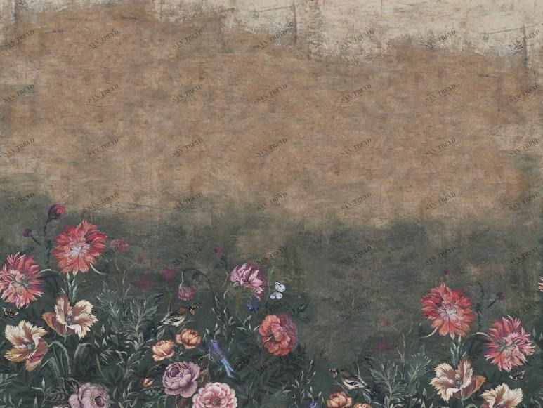 Wall&decò С цветочными мотивами Contemporary wallpaper 2014 sun-id-1350770