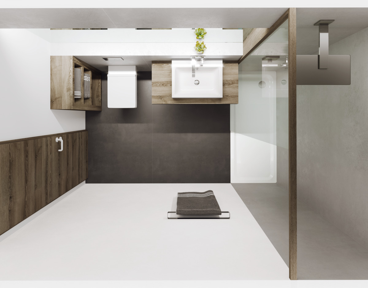 Душевой поддон KALDEWEI Сталь эмалированная 442-2 452 теплый серый 90 442-2452 - Вид №4