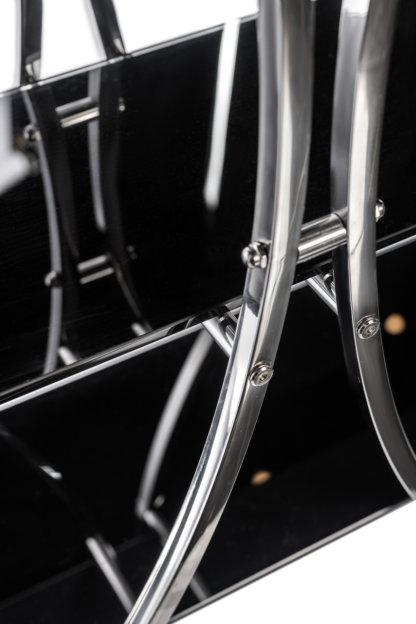 Стеллаж металлический черный Pavimento ДОМАШНЯЯ ОБСТАНОВКА SKY 045148 Черный Santreyd - Вид №3