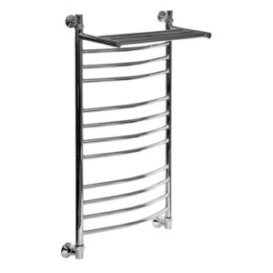 Полотенцесушитель водяной Aquanet Хекла ЛД (г2) ВП 1000x500, с верхней полкой