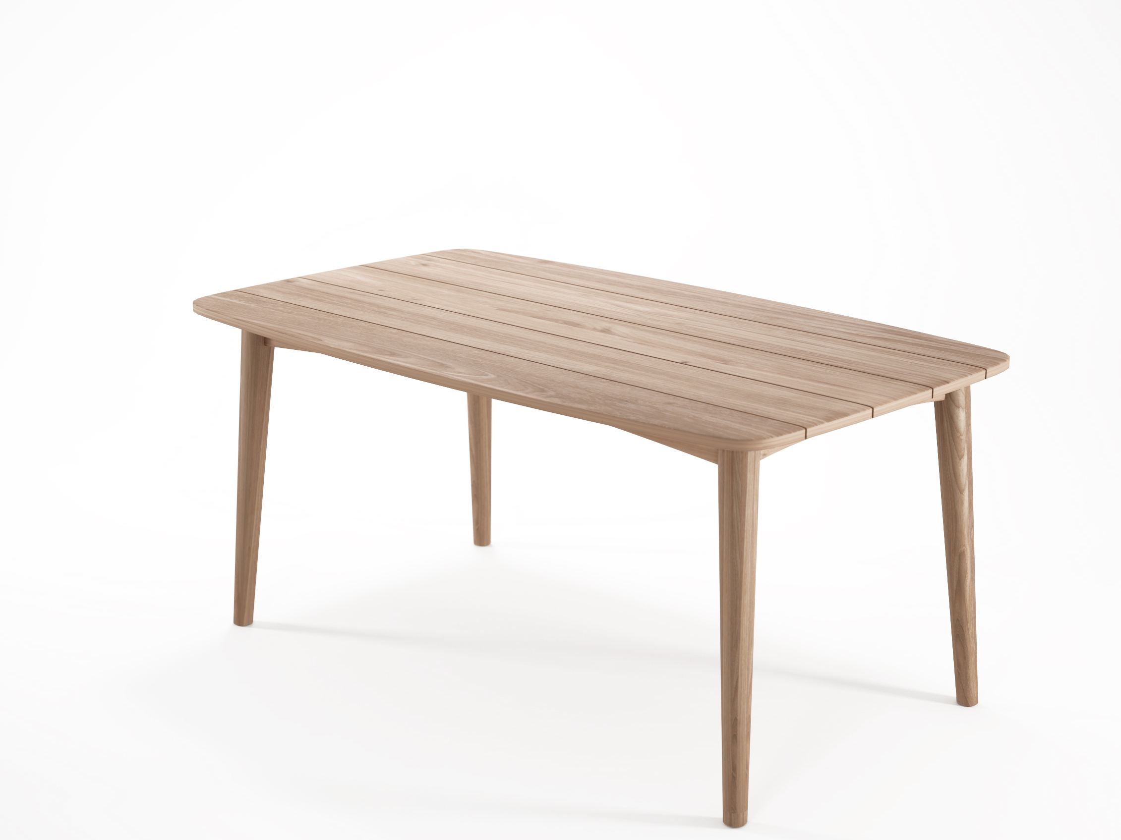 Прямоугольный обеденный стол из тикового дерева KARPENTER Grasshopper Outdoor ARCH-00120561 - Вид №3