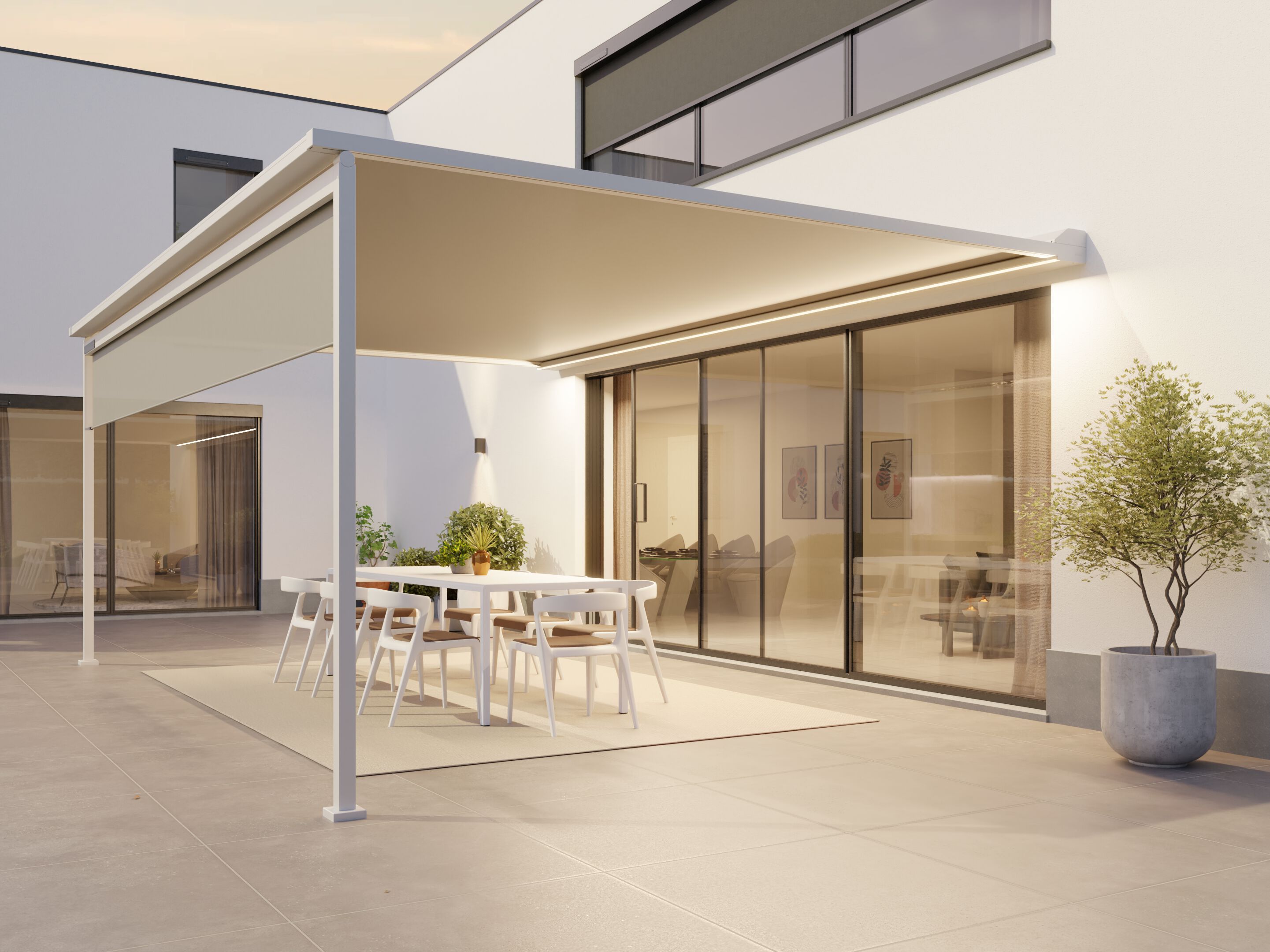 Беседка с раздвижной крышкой Harol Versuz ARCH-00122913 - Вид №2