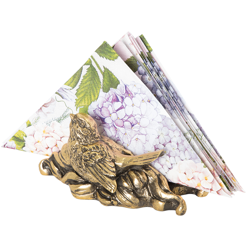 72022 Держатель для салфеток Птичка Бронза BOGACHO 4627179653866 - Вид №7