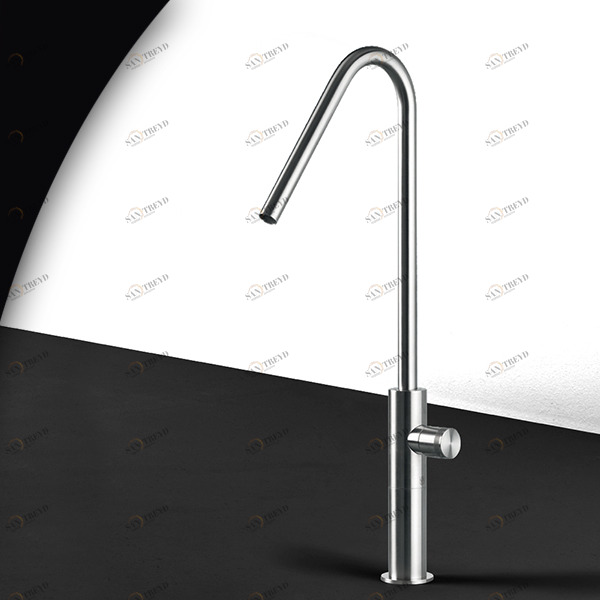 Смеситель для раковины HIRO HIR5S серебристый матовый Radomonte