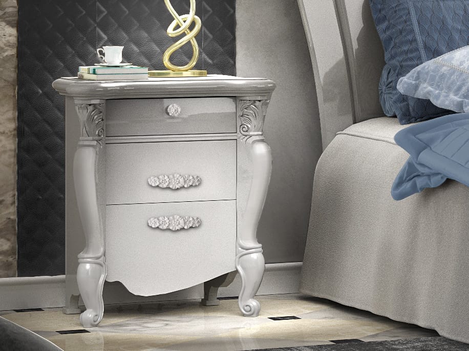 Деревянная тумбочка с ящиками CASA +39 Изумруд ARCH-00066896