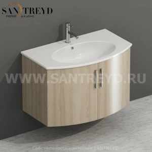 MDMA80Y6135 Тумба с двумя створками 78 см коричневая Globo 4ALL Италия